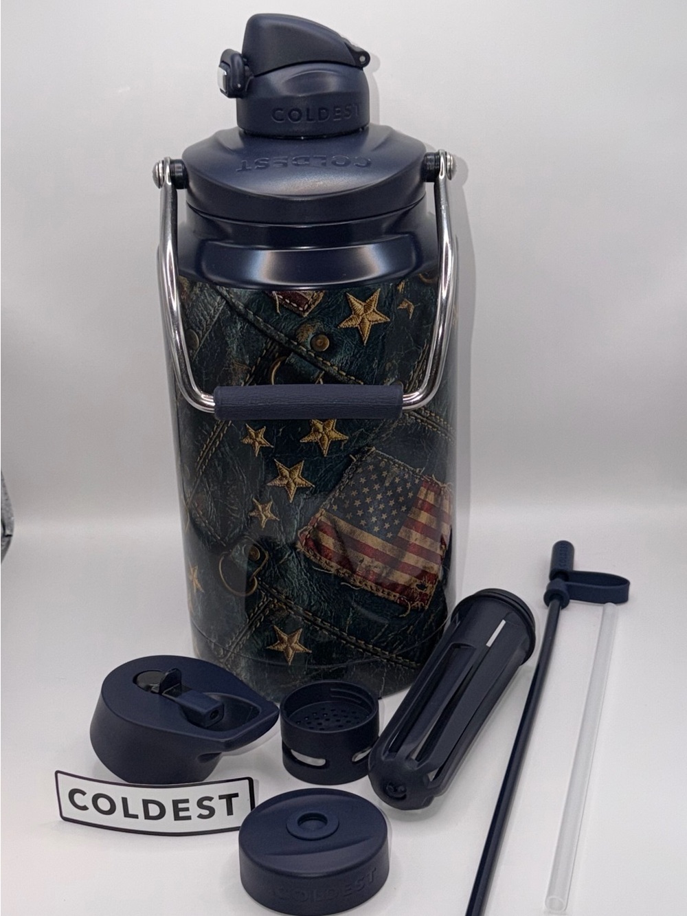 NIB Coldest Premium 120 oz Growler - THE HAMILTON. Limited Edition Drop